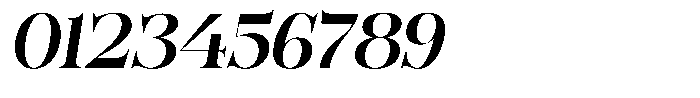 Bonarchi Semi Bold Italic Font OTHER CHARS