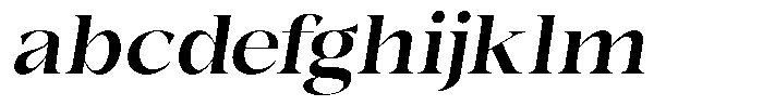 Bonarchi Semi Bold Italic FONT