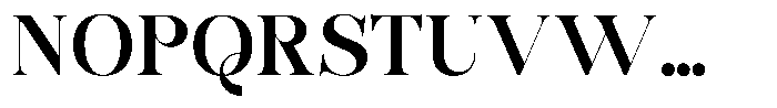 Bonarchi Semi Bold Font UPPERCASE