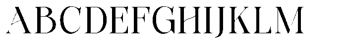 Bonarchi Semi Condensed Font UPPERCASE