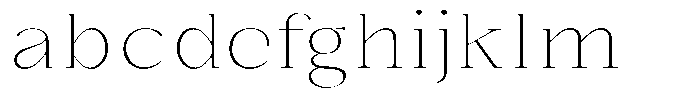 Bonarchi Thin Expanded FONT