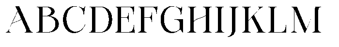Bonarchi Variable Font UPPERCASE