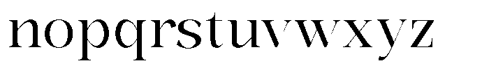 Bonarchi Variable Font LOWERCASE
