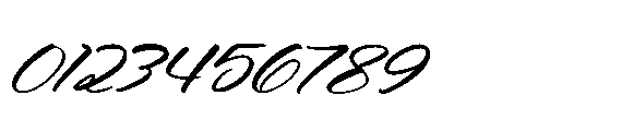 Bonats Restorty Italic Font OTHER CHARS
