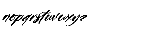 Bonats Restorty Italic Font LOWERCASE