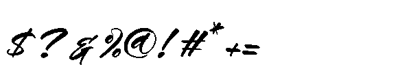 Bonats Restorty Regular Font OTHER CHARS