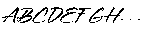Bonats Restorty Regular Font UPPERCASE