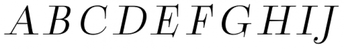 Boncaire Titling Italic Font UPPERCASE
