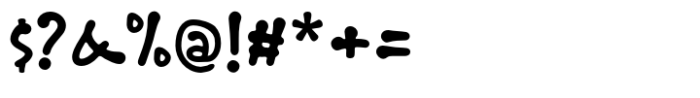Boncu Sketches Font OTHER CHARS