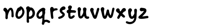 Boncu Sketches Font LOWERCASE