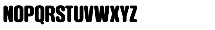 Bondia Black Rounded Font UPPERCASE