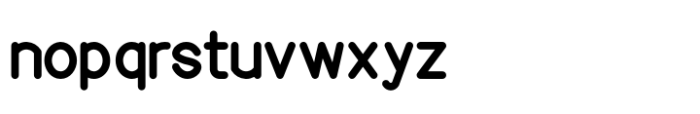 Bondtique Font LOWERCASE