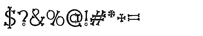 Bone Alchemy Font OTHER CHARS