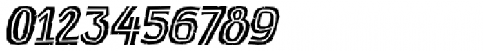 Bonedigger Inline Italic Font OTHER CHARS
