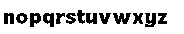 Boneyard Cruiser High Boneyard Cruiser Bold Regular Font LOWERCASE