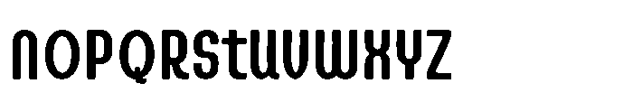 Boneyard Cruiser High Regular Font LOWERCASE