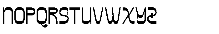 Bonfade Display Regular Font UPPERCASE