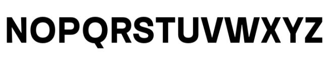 Bonga Sans Bold Font UPPERCASE