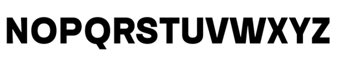 Bonga Sans Extra Bold Font UPPERCASE