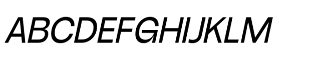 Bonga Sans Oblique Font | Download Commercial | WhatFontIs