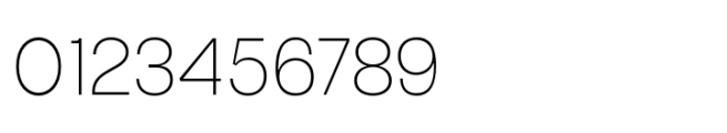 Bonga Sans Thin Font OTHER CHARS