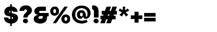 Bongkah Bold Font OTHER CHARS