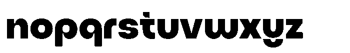 Bongkah Bold Font LOWERCASE