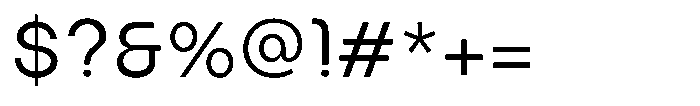 Bongkah Light Font OTHER CHARS