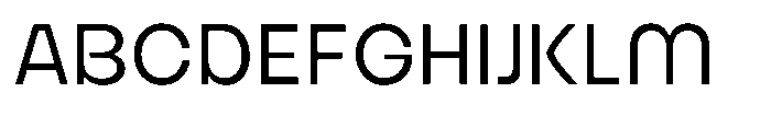 Bongkah Light Font UPPERCASE