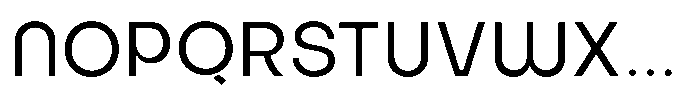Bongkah Light Font UPPERCASE