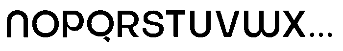 Bongkah Variable Font UPPERCASE
