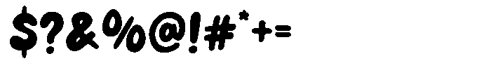 Bongo Jambo Regular Font OTHER CHARS
