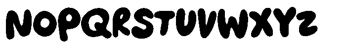 Bongo Jambo Regular Font UPPERCASE