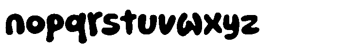 Bongo Jambo Regular Font LOWERCASE