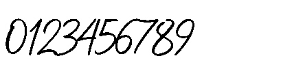 Bongstand Font OTHER CHARS