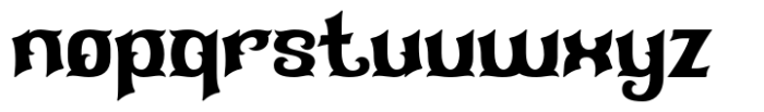 Boniar Font LOWERCASE