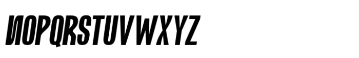 Boniksun Black Italic Font UPPERCASE