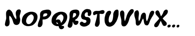 Bonkey Italic Font UPPERCASE