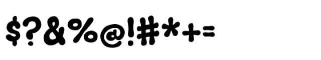 Bonkey Regular Font OTHER CHARS