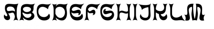 Bonstar Regular Font LOWERCASE