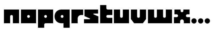 Bonto Black Font LOWERCASE