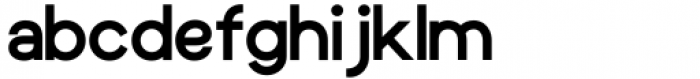 Bonwick Typeface Bold Font LOWERCASE