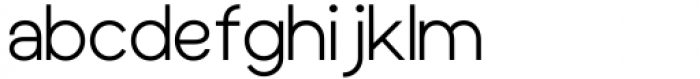 Bonwick Typeface Light Font LOWERCASE