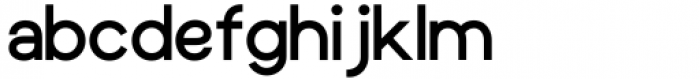 Bonwick Typeface Semi Bold Font LOWERCASE