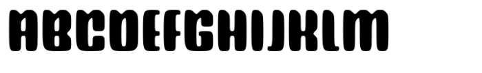 Boocr Smooth Font UPPERCASE