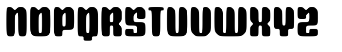 Boocr Smooth Font LOWERCASE
