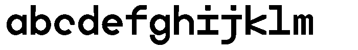 Boodowa Mono Extra Bold FONT