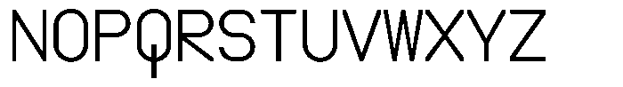 Boodowa Mono Light Font UPPERCASE