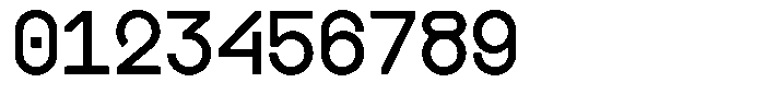 Boodowa Mono Medium Font OTHER CHARS
