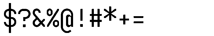 Boodowa Mono Variable Font OTHER CHARS
